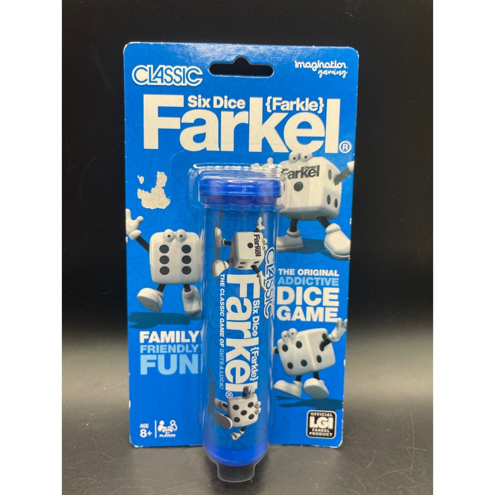 Classic Farkel Six Dice Game Imagination Gaming Original Family Dice Game 6801
